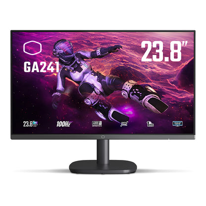 Cooler Master Gaming GA241 monitor de computadora 60.5 cm (23.8") 1920 x 1080 Pixeles Full HD LCD Negro