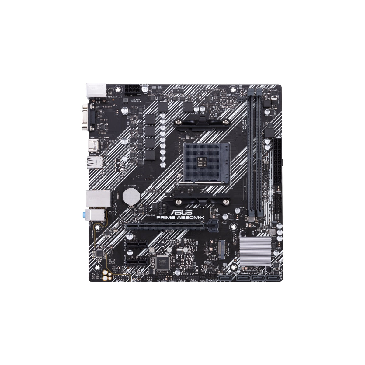 ASUS PRIME A520M-K AMD A520 Micro ATX