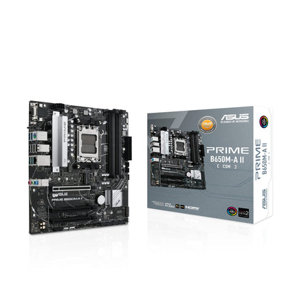 Tarjeta madre Asus Prime B650M-A II-CSM socket AM5 4xDDR5 HDMI DP VGA Micro ATX