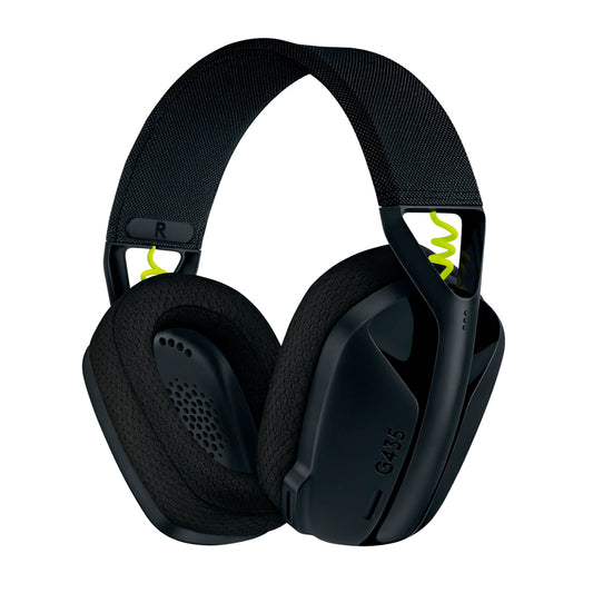 Logitech G G435 Auriculares Inalámbrico Diadema Juego Bluetooth Negro, Amarillo