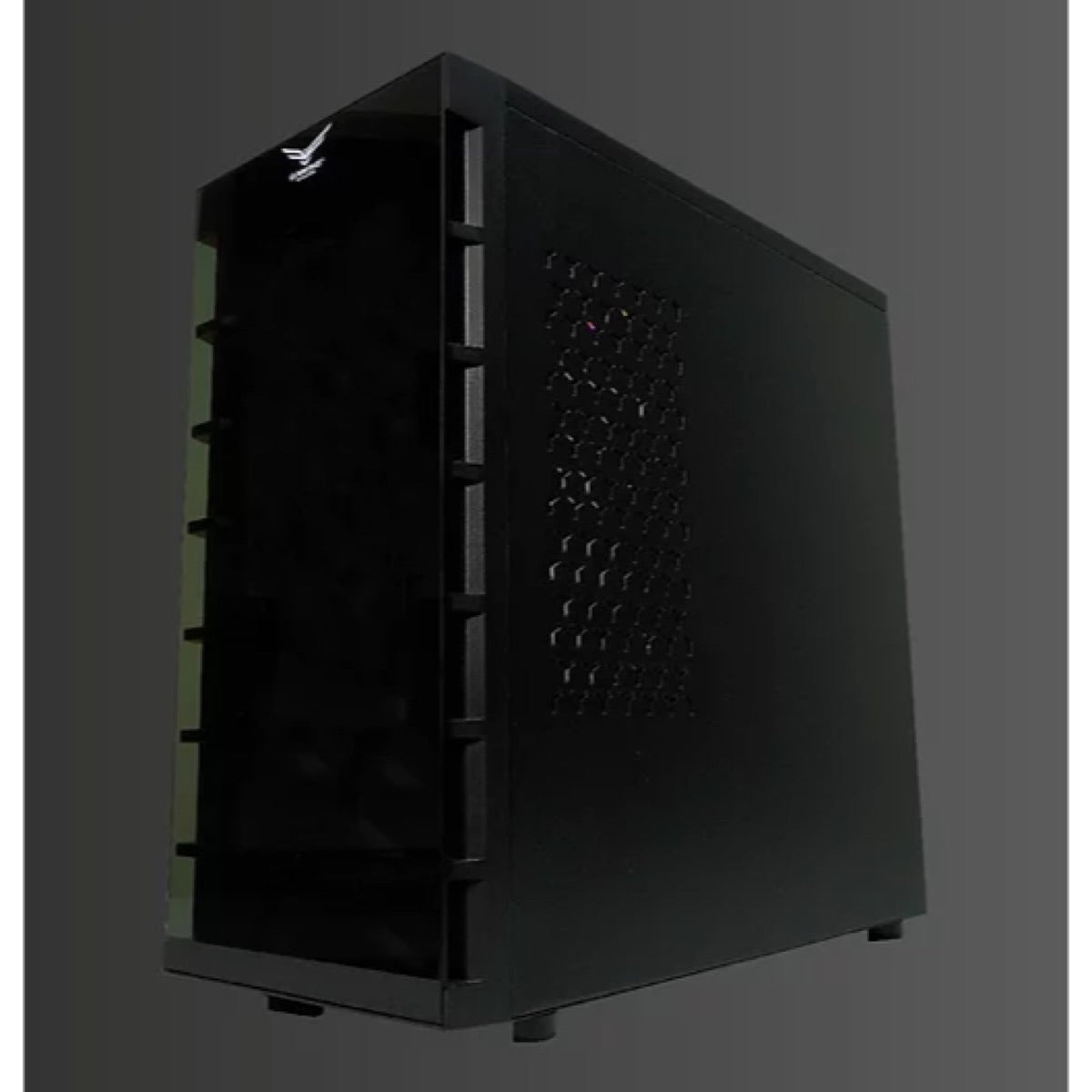 Gabinete Naceb ORION Full Tower ATX/EATX/Micro-ATX/Mini-ITX USB 2.0/3.0 sin fuente 3 ventiladores Instalados color Negro modelo NA-0609