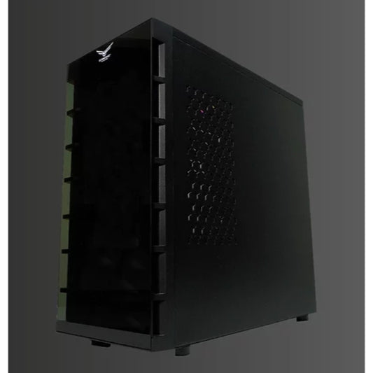 Gabinete Naceb ORION Full Tower ATX/EATX/Micro-ATX/Mini-ITX USB 2.0/3.0 sin fuente 3 ventiladores Instalados color Negro modelo NA-0609