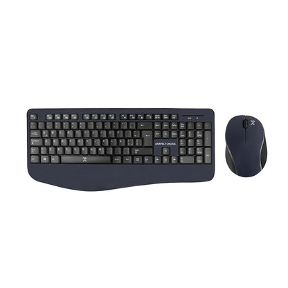 Perfect Choice PC-201236 teclado Ratón incluido RF inalámbrico Español Negro