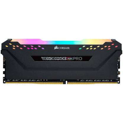 Memoria Corsair 8GB 3200Mhz DDR4 VENGEANCE RGB PRO CL16 disipador negro