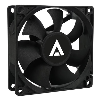 Ventilador Acteck para gabinete Polar EG VG80 80 mm silencioso 80x25mm 1800RPM Molex Negro
