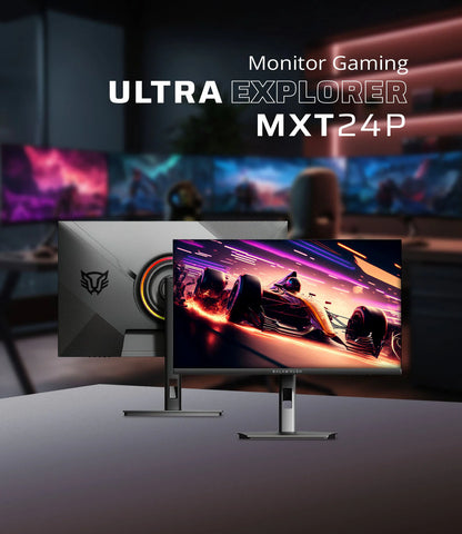 Monitor Balam Rush 24 Ultra Explorer MXT24P plano negro Full HD 1MS 165Hz HDMI DP USB A audio 2Bocinas