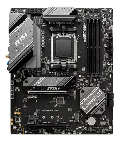 Tarjeta madre MSI B650 GAMING PLUS WIFI socket AM5 4xDDR5 HDMI DP