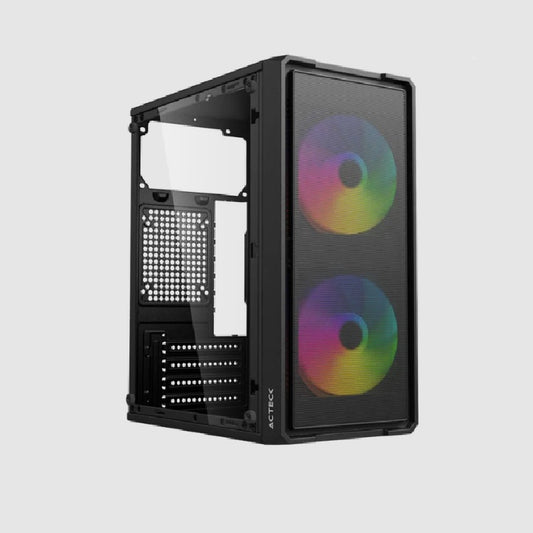 Gabinete Acteck Doom Ultra Mesh GI750M Negro Fuente 500W Micro Torre AC-943772
