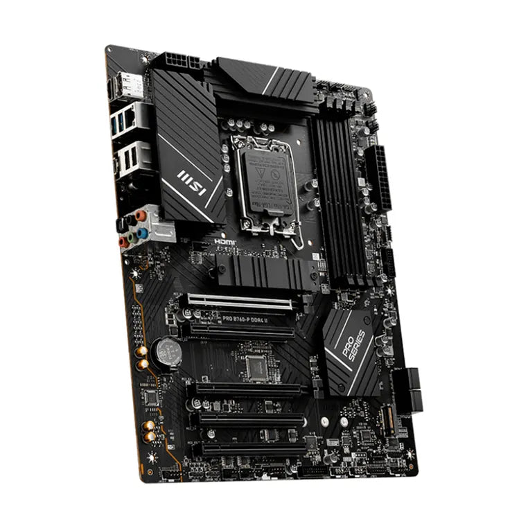 Tarjeta madre MSI Pro B760-P socket 1700 12/13/14a Gen 4xDDR4 HDMI DP ATX