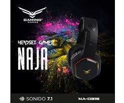 Audífono Naceb gamer 7.1 RGB naja usb