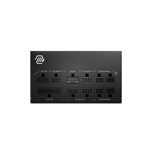 MSI MAG A850GL PCIE5 unidad de fuente de alimentación 850 W 20+4 pin ATX ATX Negro