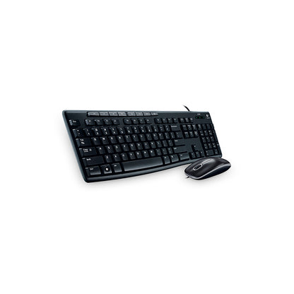 Logitech MK200 teclado USB Negro